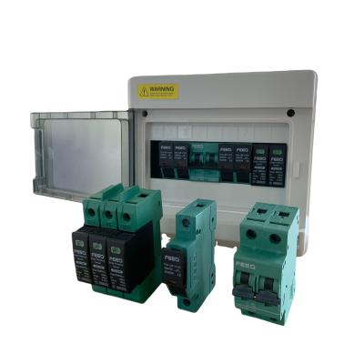 China FEEO Solar Power System Parcel Box With Solar Combination Lock DC PV Combiner Box for sale