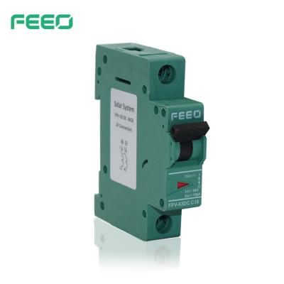 China B FPV-63 DC Circuit Breaker 1-4P 1-63A 250-1000VDC CE&TUV Certificates 12V Organic Adjustable Automatic Fuse Breaker With Cheap Price for sale