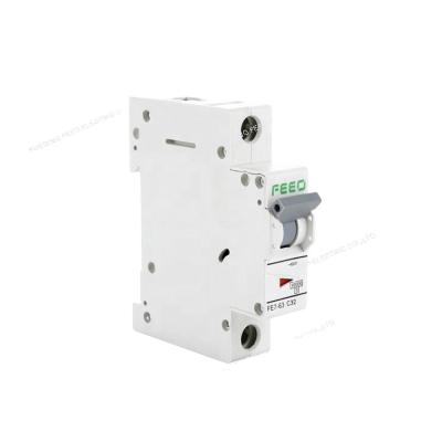 China High Quality Solar AC FE7 1P Mini Circuit Breaker 230/400V 6kA/10kA from FEEO for sale