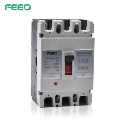 China C 2015 MCCB 100a 200a 250a 400a 630a 800a 3 most professional pole molded case circuit breaker for sale