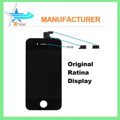 China Black LCD Display+Touch Screen Digitizer Assembly Replacement for iPhone 4 for sale