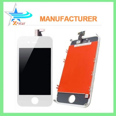 China LCD Touch Screen Display Digitizer Assembly Replacement for iPhone 4 White for sale