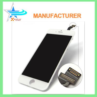 China White / Black iPhone LCD Screen Replacement , Capacitive iPhone 6 LCD Screen Assembly for sale