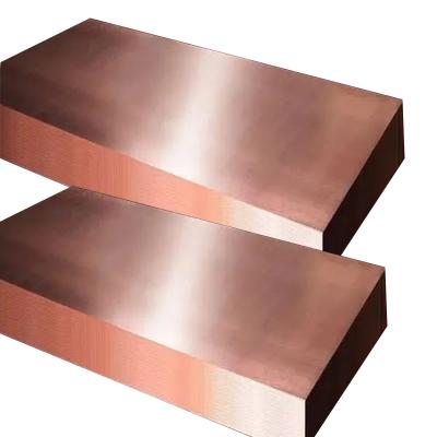 China Good Quality Electronic Field Copper Plate Pure Copper Sheet In Different Sizes for sale