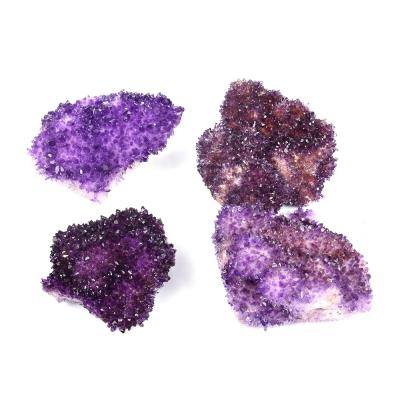 China Wholesale Natural Crystal Cluster Crystal Stones For Amethyst Mineral Healing Europe Beautiful Witnesses for sale