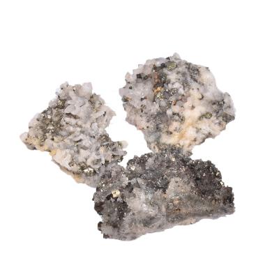 China Wholesale Natural Pyrite Crystal Stones For Healing From Europe Crystal Stone Raw Specimen Minerals for sale