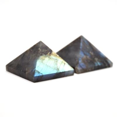 China China Quartz Labradorite Gemstone Crystal Pyramid Used For Home Wholesale Natural Decoration And Gift Customization for sale