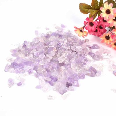 China Wholesale Natural Quartz Crystal Healing Stone Chips Amethyst Crystal Gravel from Europe for sale