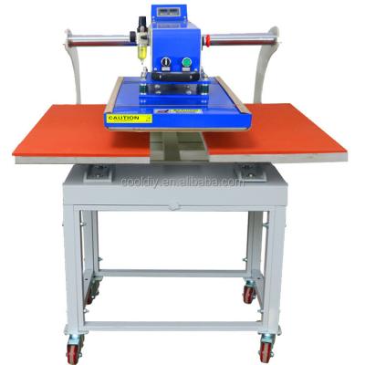 China Pneumatic Double Station High Efficiency Automatic Press Machine Hotels 60*80CM Heat T-shirt T-shirt Heat Transfer Sublimation Printing Machine for sale