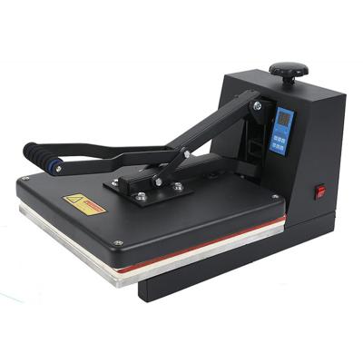 China Garment Shops 38*38CM Heat Press T-shirt Machine Flat Bezel Jigsaw Wood Photo Rock Photo Heat Transfer Sublimation Glass Printing Machine for sale