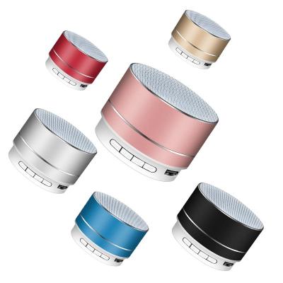 中国 No Metal A10 Mini Outdoor Wireless Speaker Small Color Circle Hot Selling Portable Wireless Speaker 販売のため