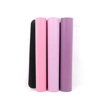 China Fitness & Factory Price Thick Luxury Natural Yoga Exercises PU Tree Yoga Mat Yoga Equipment Good for sale