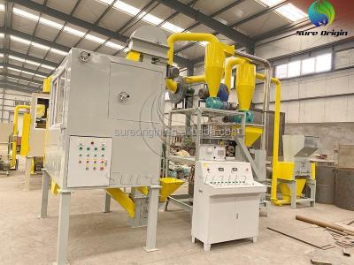 China Ready to Ship Aluminium PVC Separate Machine ACP Recycle Machine for sale