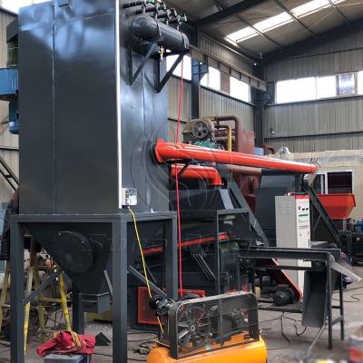 China Lowest Price Radiator Cutting Air Conditioner Recycle Machine Stripping Plant for sale