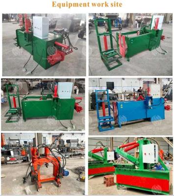 China Scrap cutting machine hydraulic electric motor cutter copper separator stator recycle machine for sale