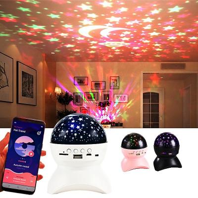 China Modern hot sale charging audio projector, starry sky projector speaker with indepent music and light adjustment for sale