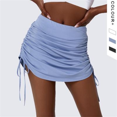 China SKIRTS Specially Designed Style Ladies Fitness Yoga Fabrics Double-Layer Lightweight Anti Tennis Quick Drying Skirt For Women Sport Wear For 1 Day for sale