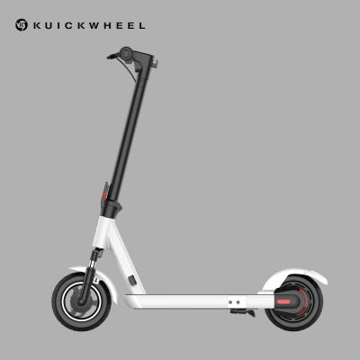 China New S1-C 2021 Kuickwheel Adult 350W/500W Unisex Foldable Electric Kick Scooter White for sale