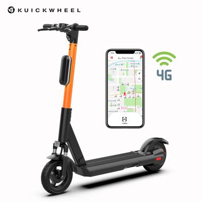 China Kuickwheel Unisex Dockless Sharing Electric Scooter GS1-3000 10 Inch Tires With 4G IoT GPS APP Function for sale