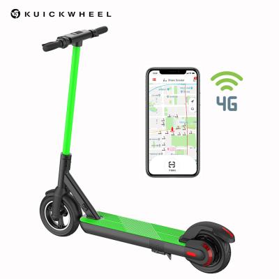 China Kuickwheel 2021 Unisex S2 4G IOT Dockless Sharing Electric Scooter with APP Function for sale