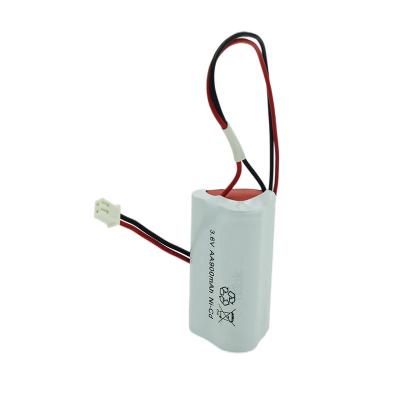 Cina Emergency Lighting NiCd Battery 3.6V Expected Life 5 Years AA900mAh in vendita