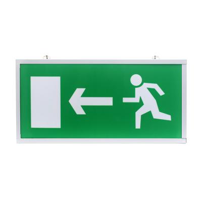 Chine Plastic Right Non - Illuminated Emergency Exit Sign 3W 6500K à vendre