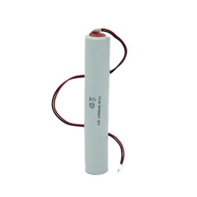 Cina Emergency Lighting Sealed Nickel-Cadmium Cell With IEC 61951 3.6V C2500mAh in vendita