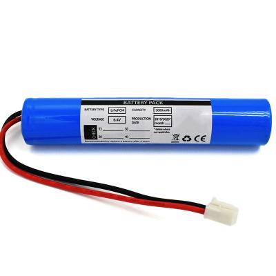 China Stick Type LiFePO4 Batteries 3000mAh 6.4 Volt Emergency Solar Lighting Use for sale