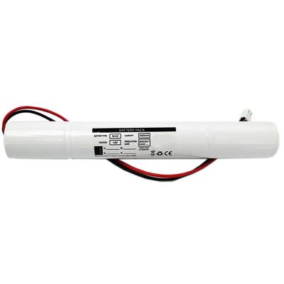 China Ni-Cd batterij D4000mAh 4.8V 19.2Wh Noodverlichting Batterij Type Stick Te koop