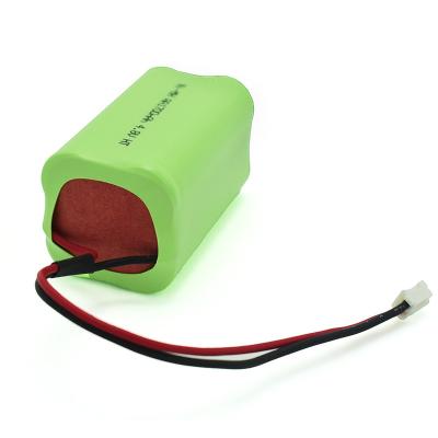 China 4S1P 4.8V Ni-Mh AA 1700mAh High Temperature Rechargeable Battery OEM PVC for sale