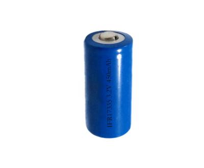 China LiFePO4 recarregável IFR17335 3,2 vara da bateria 450mAh do volt única à venda