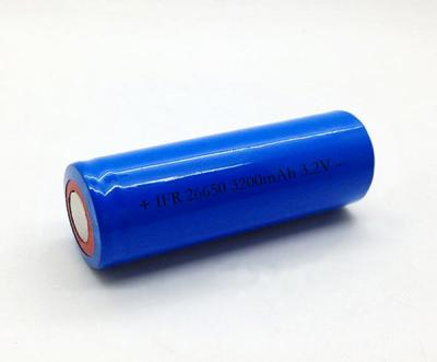 중국 비상등을 위한 3200mAh 26650 Lifepo4 배터리 3.2V 한 개의 스틱 판매용