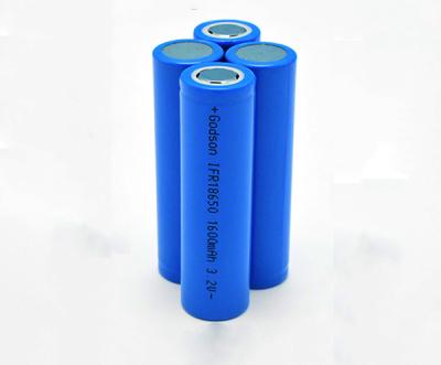 Cina Batteria al litio ricaricabile delle batterie IFR 18650 3.2V 3C 1600mAh della luce dell'uscita di sicurezza in vendita