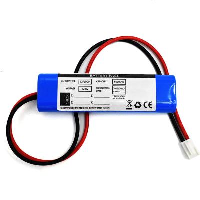 중국 비상 조명 12V LiFePO4 배터리 12.8 Ｖ 600mAh 보리 논문 판매용