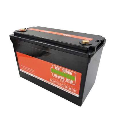 China Navulbare van het de Batterijgolf van 12V LiFePO4 van de de Karbatterij het Lithiumbatterij 100Ah 1800W Te koop