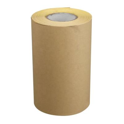 China Good Quality ANTISTATIC Printable Light Brown Kraft Paper Sticker Self Adhesive Label Paper for sale