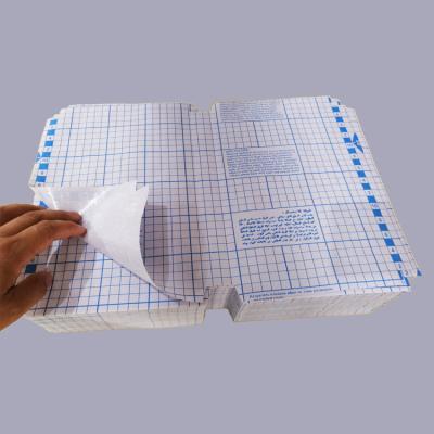 China Eco - Friendly Removable A4 Size Adjustable Clear Embossed Adhesive Book Cover for sale