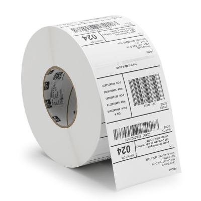 China Barcode Top Coated Thermal Blank 4x6inch Direct Shipping Labels In Low Price for sale