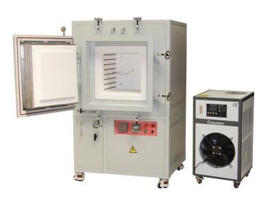 China 1200°C 64L Atmosphere Furnace With Industrial Chiller for sale