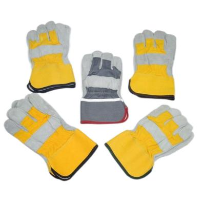 China Fire Proof Leather Working Gloves Work Gloves Safety Gloves In Stock for sale