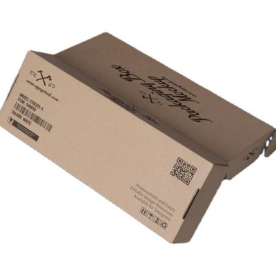 China Recyclable Custom Kraft Cardboard Box Corrugated Box Mailer Shipping Cardboard for sale