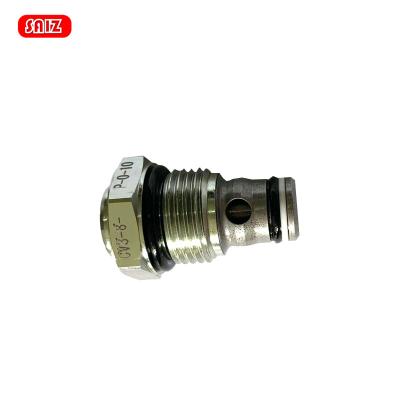 China Original construction machinery 02-171257 CV3-8-P-0-010 EATON VICKERS IH check valve screw in high quality insert ready big cartridge valve stock for sale