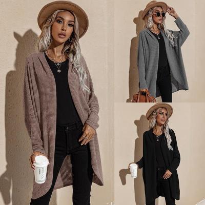 China 2021New Breathable Arrive Autumn Winter Cardigan Sweater Dress Women Clothing Knit Loose Full Sleeve Casual Long Sleeve Cardigan Sweater Women for sale