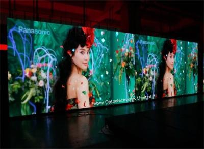 China IP30 Slim Portable P4.8mm LED video wall for conference 43264 pixels / m2 for sale