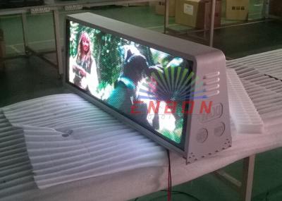 China Double Side Mobile Taxi LED Display for advertising Media CE / FCC for sale