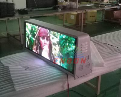 China P5 outdoor full color Taxi LED Display waterproof high brightness 192 pixels × 64 pixels for sale