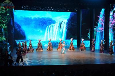 China Custom Rental LED display indoor Ultra thin , stage background LED screen hire for sale