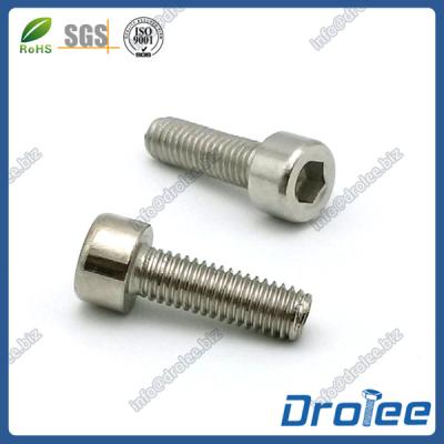 China Stainless Steel 304 Allen Socket Head Cap Screws for sale