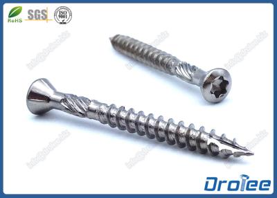 中国 5 x 50mm 304ステンレス鋼のTorx材木のDeckingのネジ式17刻みをつけるすね 販売のため