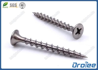 China Passivated 410 Stainless Steel Bugle Head Coarse Thread Drywall Screws for sale